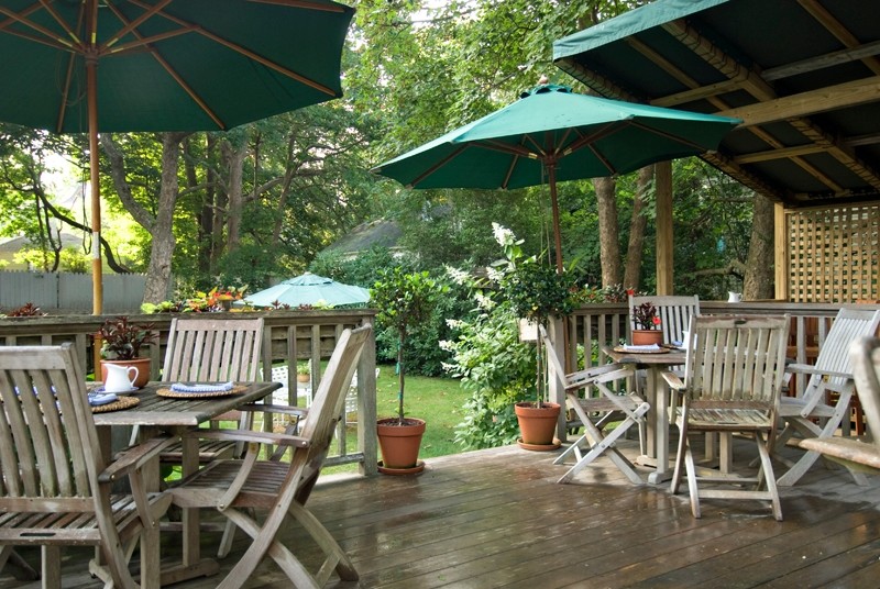 Marshall Slocum Inn Deck